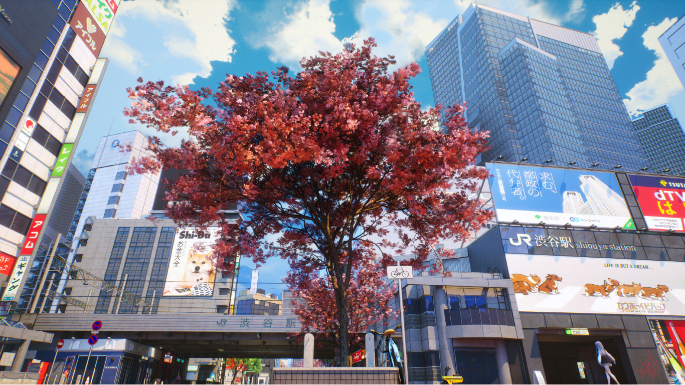 Explora la versión anime de Tokio en Unreal Engine 5