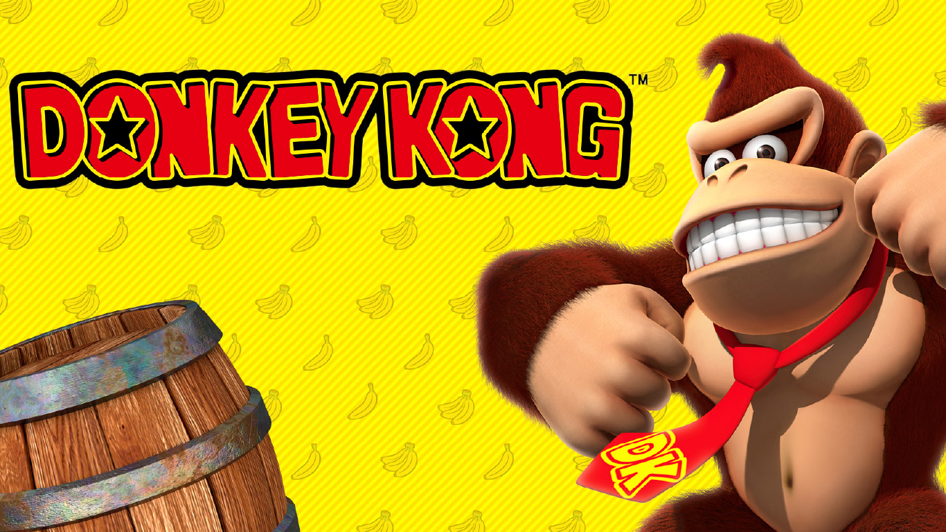 La sección de Donkey Kong