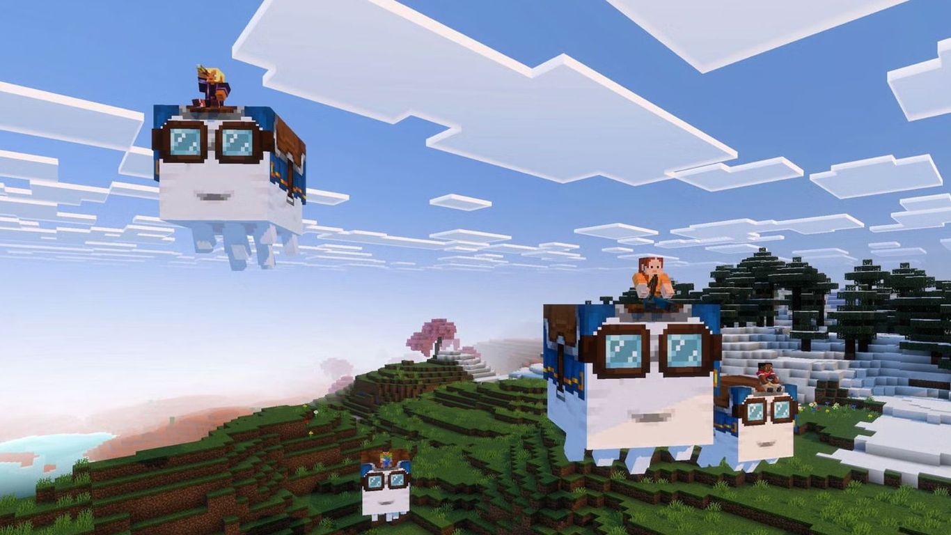 Minecraft Añade el Icónico Tema de "Lava Chicken"